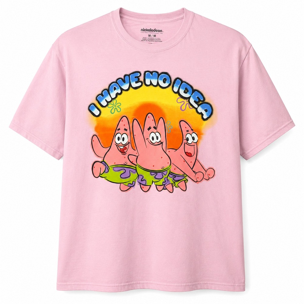 Nickelodeon SpongeBob SquarePants Patrick Star "I Have No Idea"